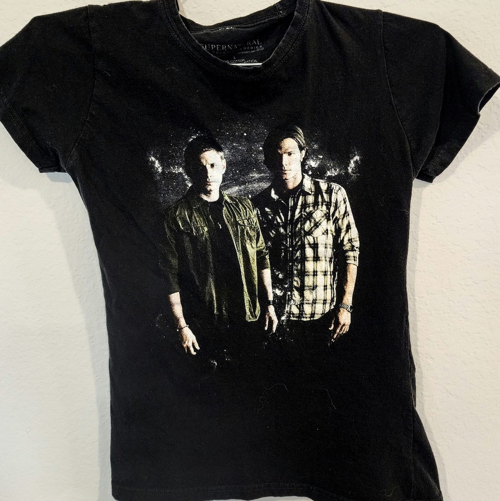 Youth Supernatural Black Graphic Tee